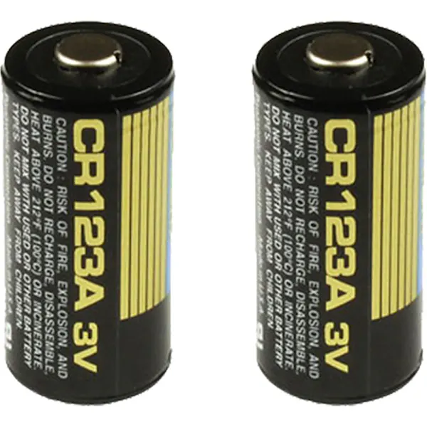 Truglo TRUGLO CR123A 3V Batteries 2 Pack