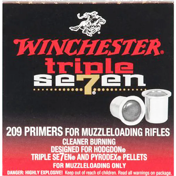 Winchester Triple Seven 209 Muzzleloader Primers - 100 pk. HAZ