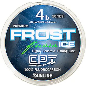Clam Outdoors Frost Ice Fluorocarbon Fishing Line