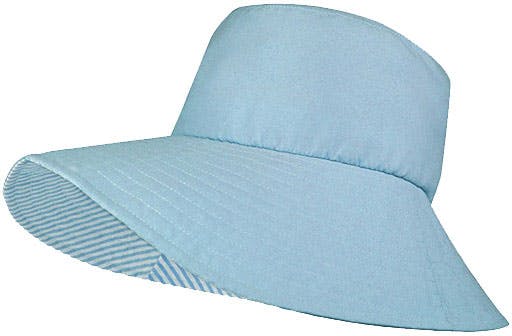 JUNIPER Ladies Sun Hat Blue M/L - UPF 50+-img-0