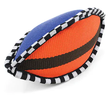 KATIE'S BUMPERS Football Dog Toy