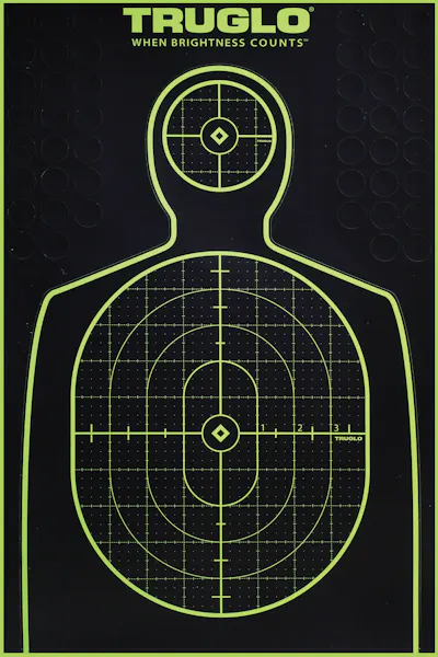 Truglo TRUGLO Tru-See Silhouette Handgun Target 6 Pack