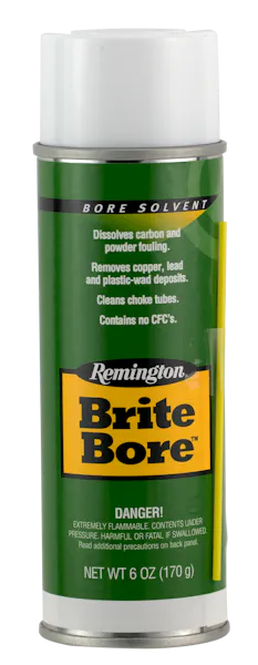 Remington Accessories Brite Bore Removes Carbon, Powder, Lead, Plastic Fouling 6 oz Aerosol
