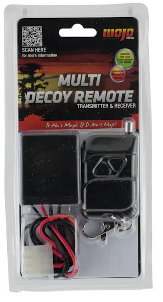 Mojo Outdoors Multi Decoy Remote Kit Black Compatible With Mojo Decoys