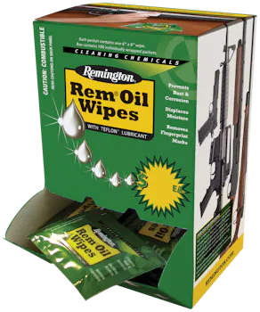 Remington Accessories Rem Oil Cleans, Lubricates, Protects Single Pack Wipes 300 Per Box