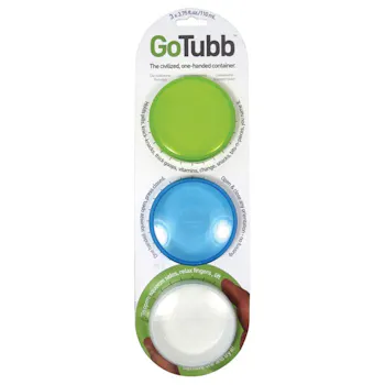 HUMANGEAR Gotubb Md 3Pk Clear,Blue,Green