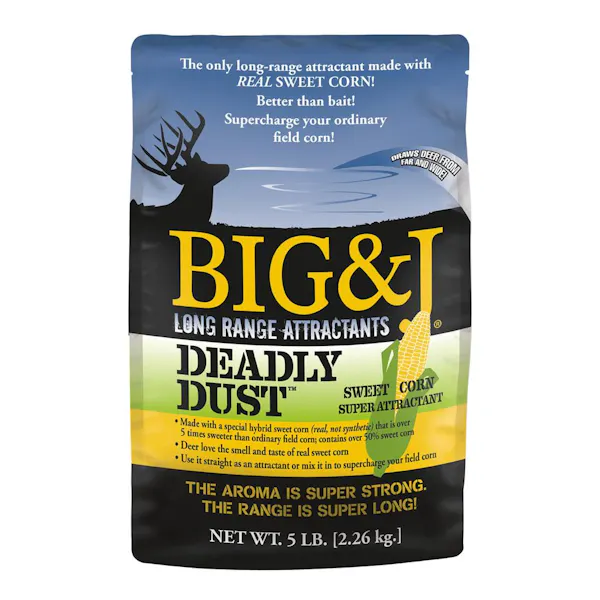 Big And J Deadly Dust Sweet Corn Attractant - 5 lbs. - 5 lb.