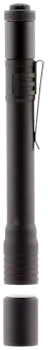 Streamlight Stylus Pro 360 Penlight Black Anodized Aluminum White LED 65 Lumens 41 Meters Range with two AAA alkaline batteries, nylon holster & lanyard