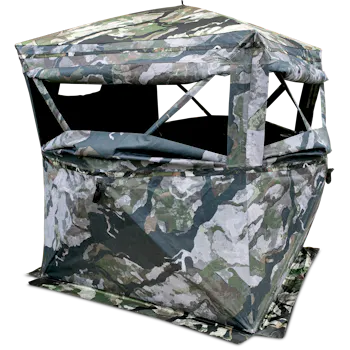 Primos Full Frontal Ground Veil Camo 150D Polyester 58" x 58", 67" High