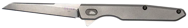 DIAMONDBACK KNIFEWORKS Southern Grind Quill Folding Tanto Plain Satin S35VN SS Blade/Titanium Handle