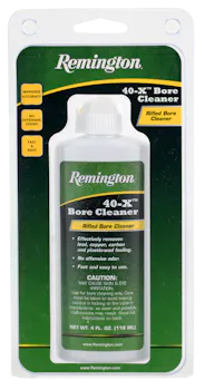 Remington Accessories 40-X Bore Cleaner Removes Carbon/Lead/Plastic Fouling/Powder 4 oz Squeeze Bottle