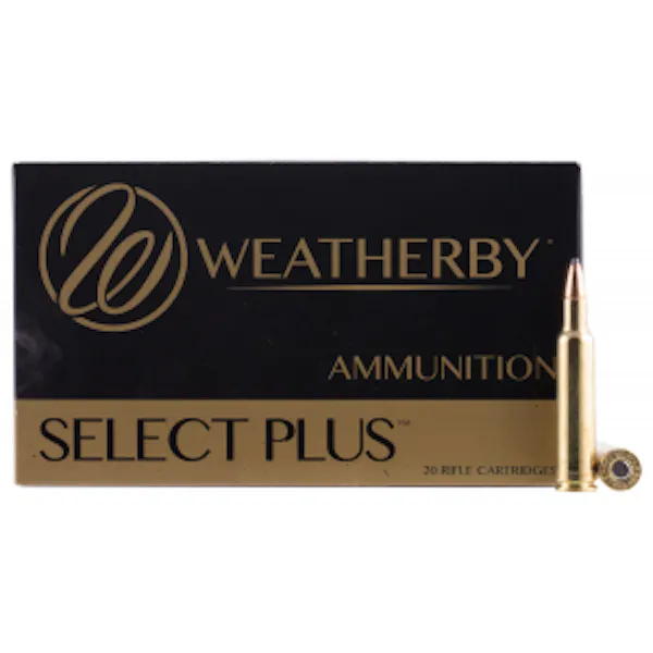 Weatherby Select Plus 257 Weatherby Mag 110 grain AccuBond Rifle Ammo, 20/Box - N257110ACB