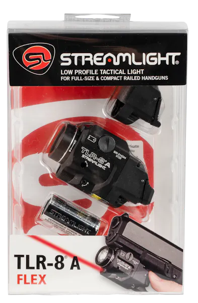 Streamlight TLR-8 A Weapon Light w/Laser 500 Lumens Output White LED Light 140 Meters Beam Black Anodized Aluminum
