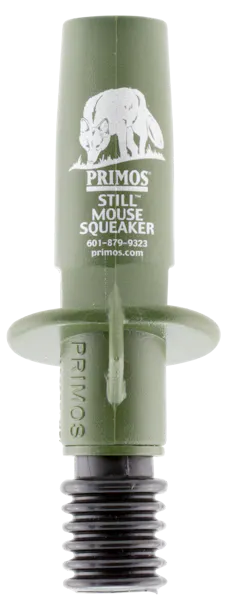 Primos Still Mouse Squeaker Open Call Mice/Rodents Sounds Attracts Predators Green