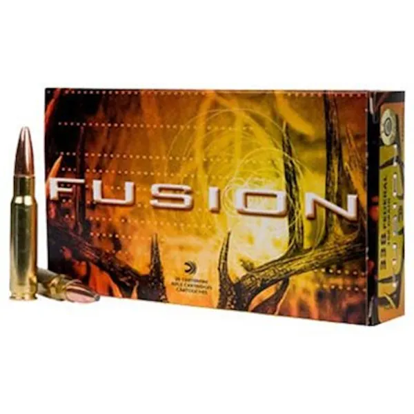 Federal Fusion Ammo 22-250 Remington 55gr Bonded Bt
