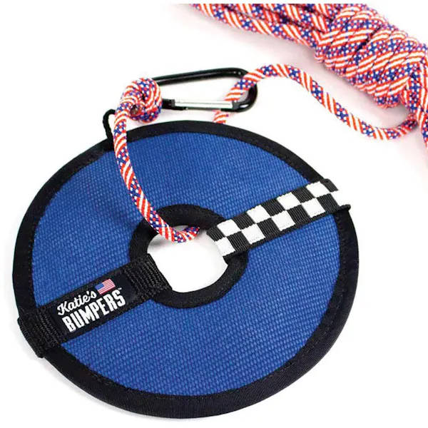 KATIE'S BUMPERS Clip N' Toss Rope for Dog Toys