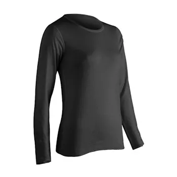 COLDPRUF Coldpruf Platinum Top Black Base Layer
