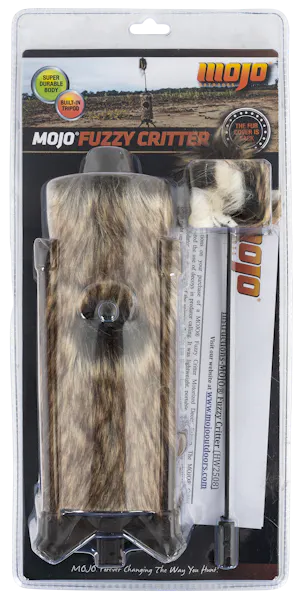 Mojo Outdoors Fuzzy Critter Predator Species Brown Features Built-In Tripod