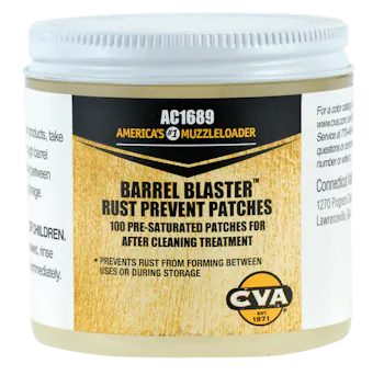 CVA Barrel Blaster PreLubed Patches
