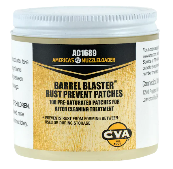 CVA Barrel Blaster PreLubed Patches
