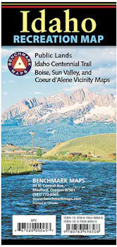 BENCHMARK Idaho Recreation Map
