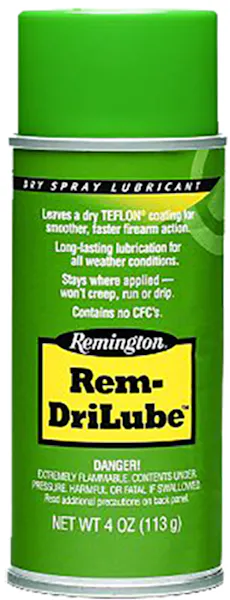 Remington Accessories DriLube Lubricates 4 oz Aerosol