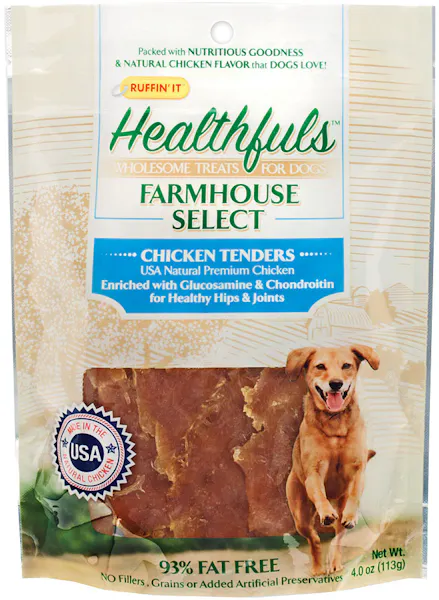 RUFFIN' IT Healthfuls USA Chicket Tenders with Glucosamine & Chondroitin
