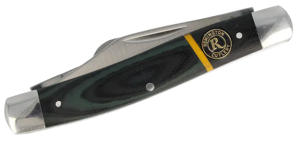 Remington Accessories Hunter Stockman Folding Stainless Steel Blade Multi-Color G10 Handle