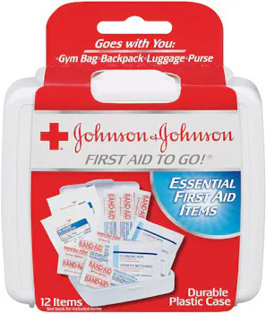 JOHNSON & JOHNSON J & J On The Go First Aid Kit