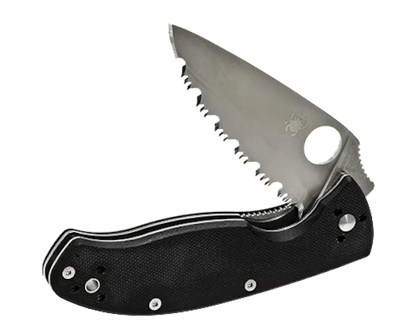 Spyderco Tenacious 3.39" Folding Knife - Includes Pocket Clip