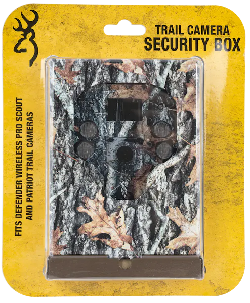 Browning Trail Cameras Security Box  Camo Steel Fits Defender Camera