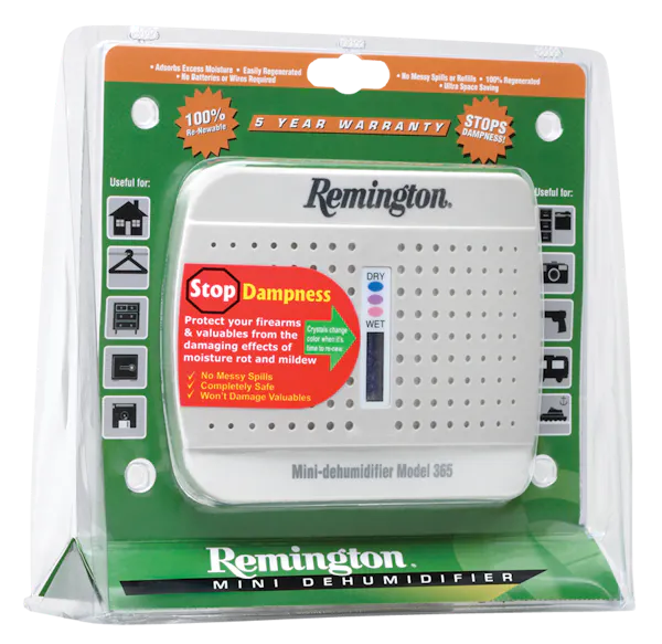 Remington Accessories Model 365 Dehumidifier White Plastic Rechargeable