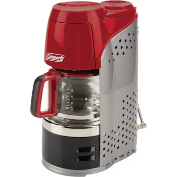 COLEMAN Coffeemaker Ppn Red Glass