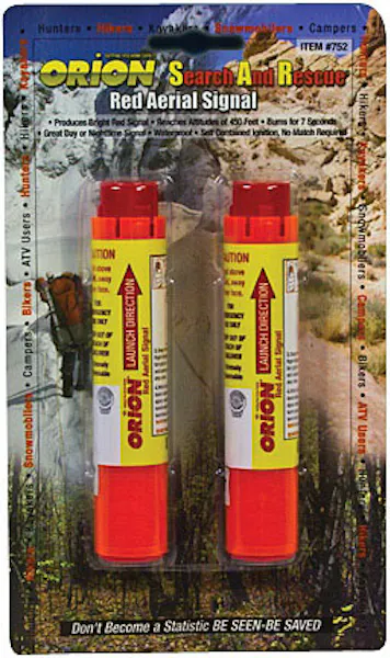 ORION Red Aerial Signal Handheld 2Pk