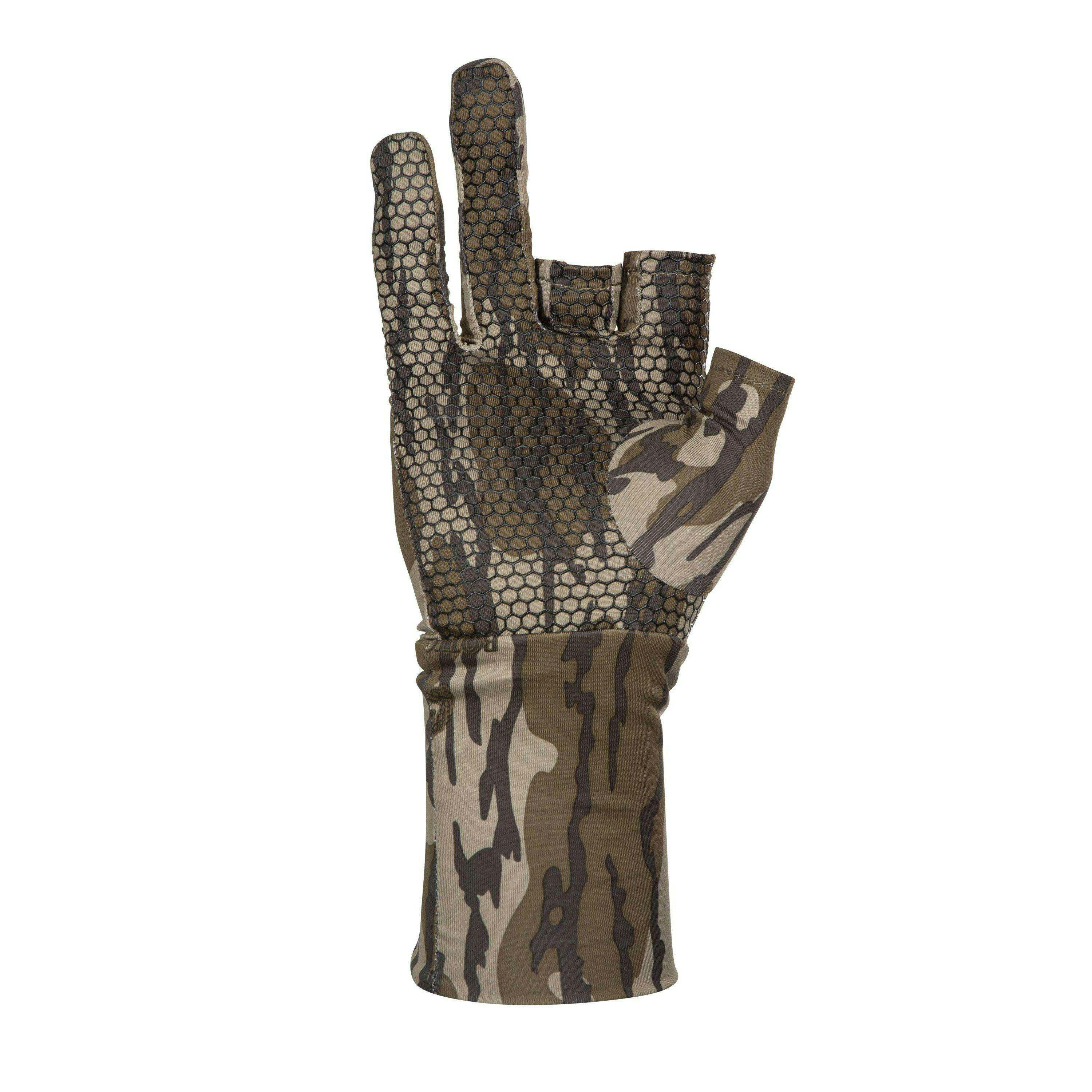 North Mountain Gear Fingerless Mossy Oak Bottomland Gloves-img-2