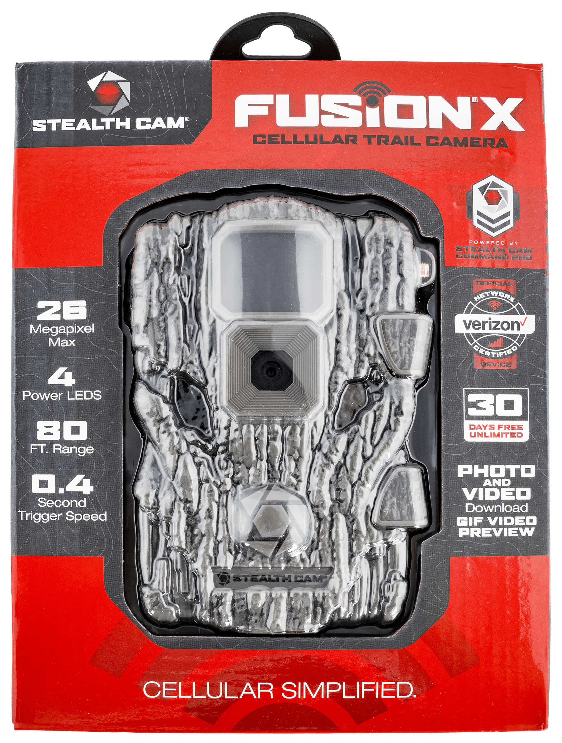 Stealth Cam Fusion X Camo 26MP Resolution - Trail Camera-img-0