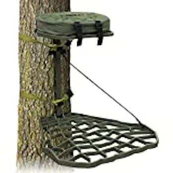 XOP-XTREME OUTDOOR PRODUCTS Vanish Evolution - Cast Aluminum Hang On Tree Stand for Hunting - Deluxe Deer Stand