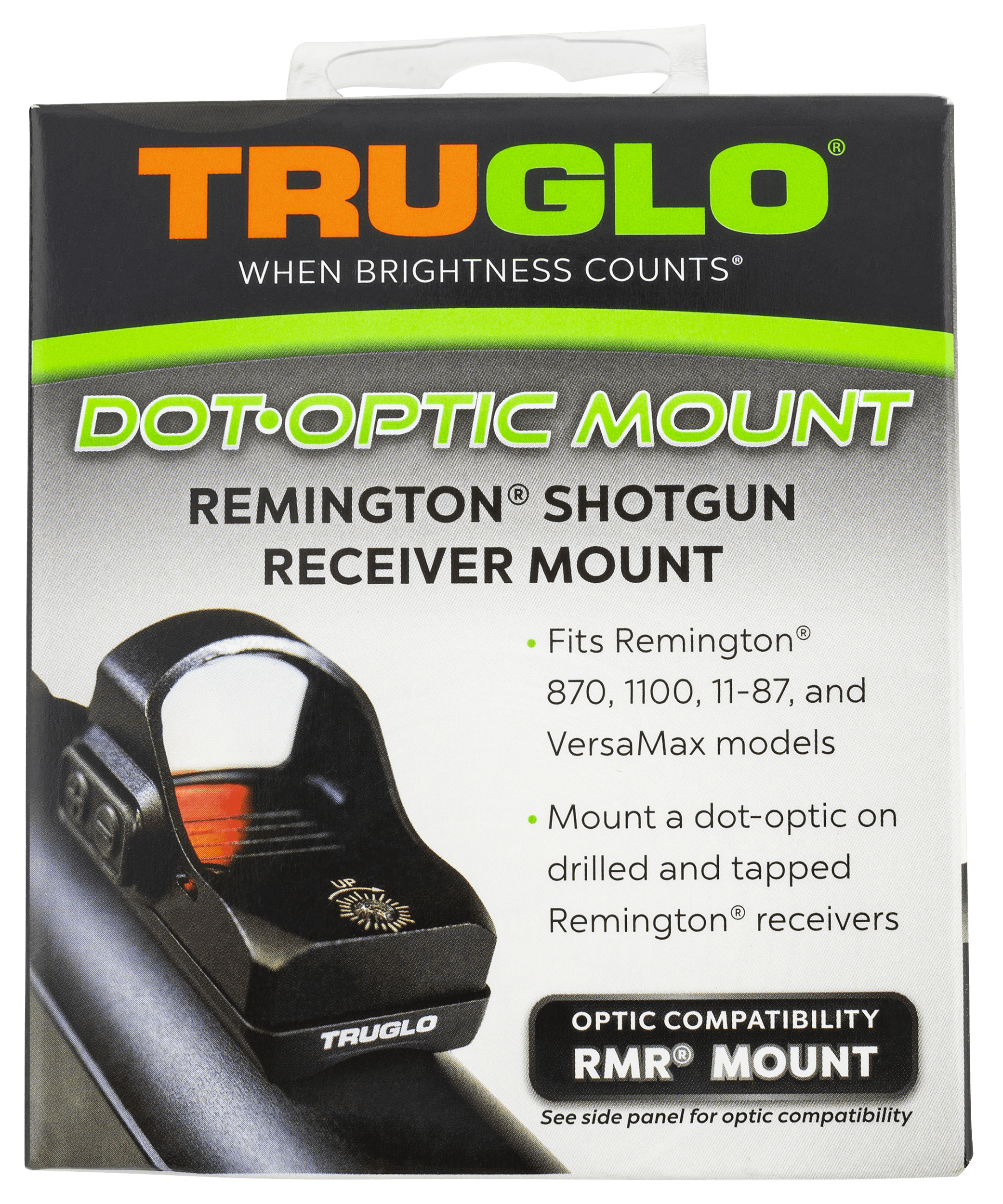 Truglo Shotgun Receiver Mount, Remington 870, 1100, 11-87, & Veramax Mode-img-1