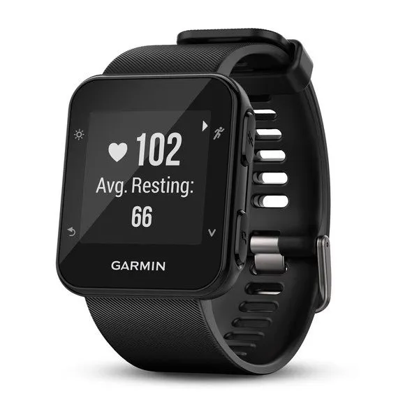 Garmin Forerunner 35, Easy-to-use GPS Running Watch, Heart Rate, Black