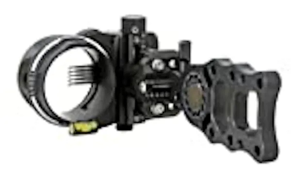 Axcel Sights Axcel 5 Pin .019 Fiber Armortech HD Hunting Sight (Black)