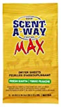 Hunters Specialties Scent-A-Way Dryer Sheets Earth (15 Pack)