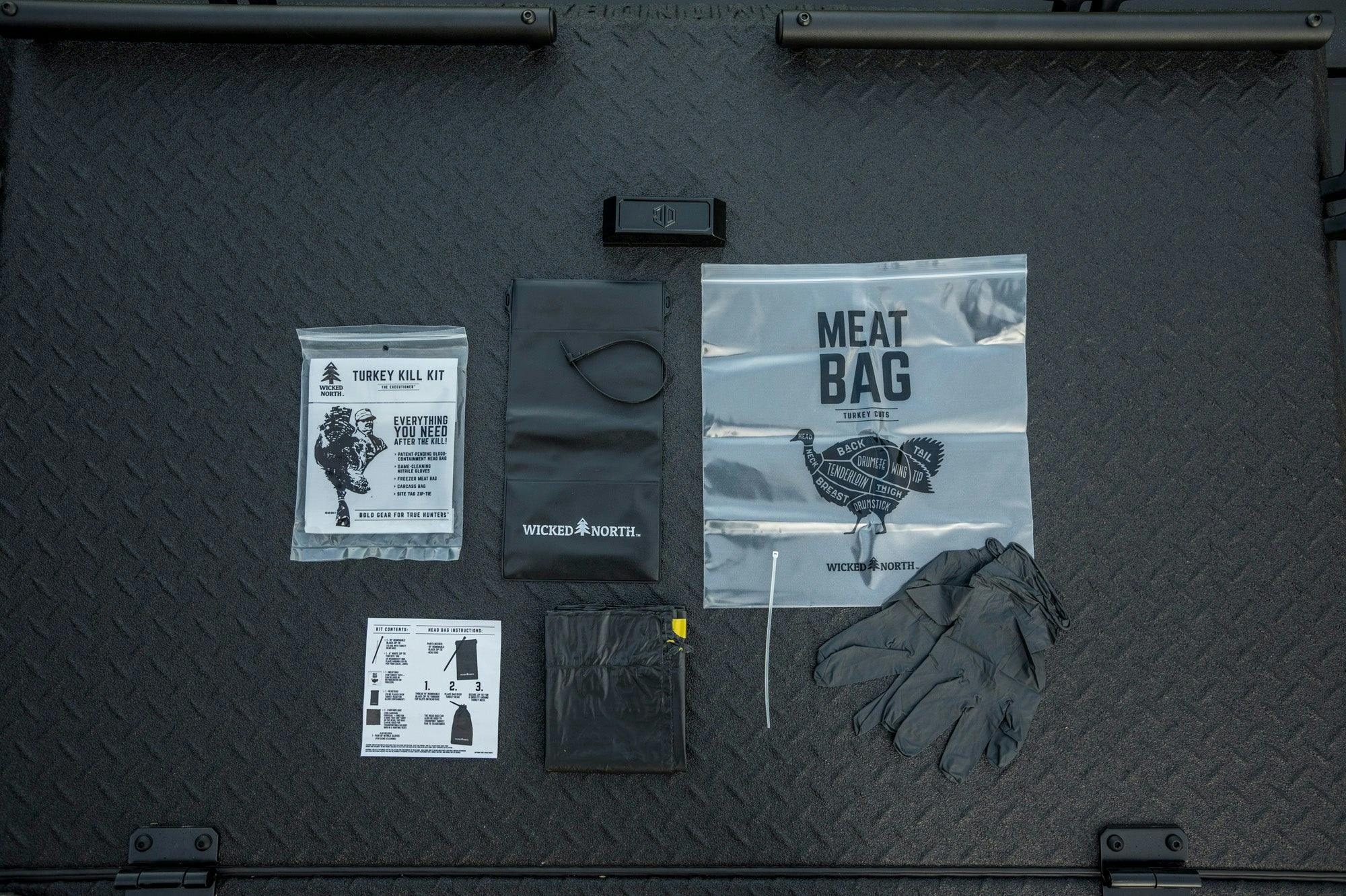 Wicked North Gear Turkey Field Dressing Kit Open Box-img-1