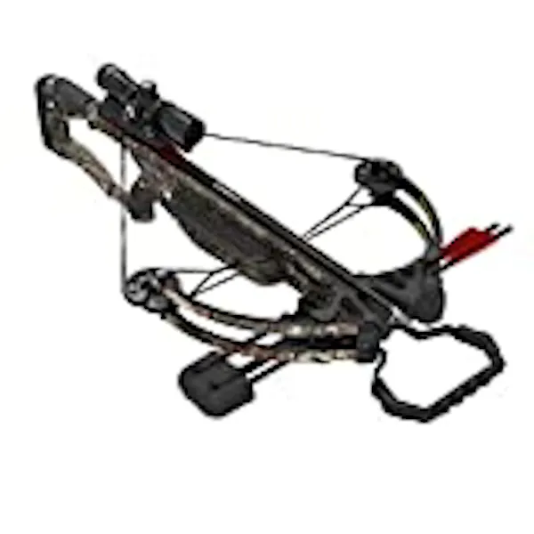 BARNETT 78132 Raptor FX3 Crossbow | Shoots 350 Feet Per Second | Package with Scope and 2 Bolts