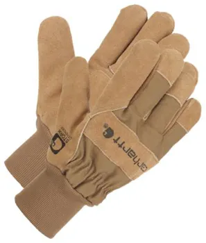 Carhartt Waterproof/Breathable Suede Work Gloves for Men