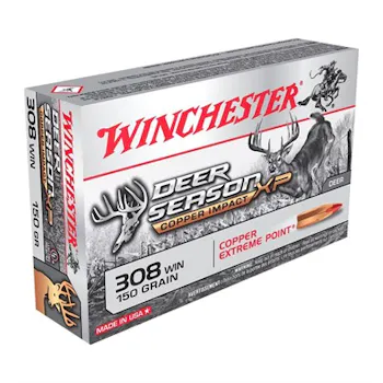 Winchester Deer Season Xp Copper Impact 308 Winchester Ammo