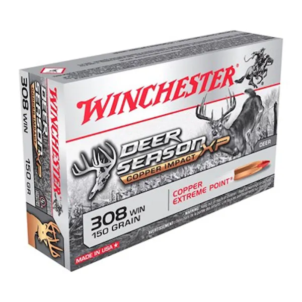Winchester Deer Season Xp Copper Impact 308 Winchester Ammo
