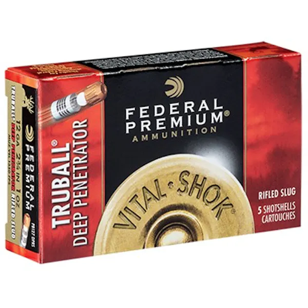 Federal Vital-Shok Truball Slug 12 Gauge 2-3/4"" Ammo