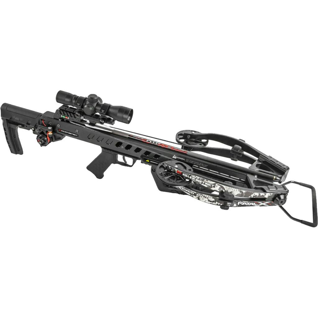 Killer Instinct Fatal-X Crossbow Package - Color: Camo with Crank-img-0